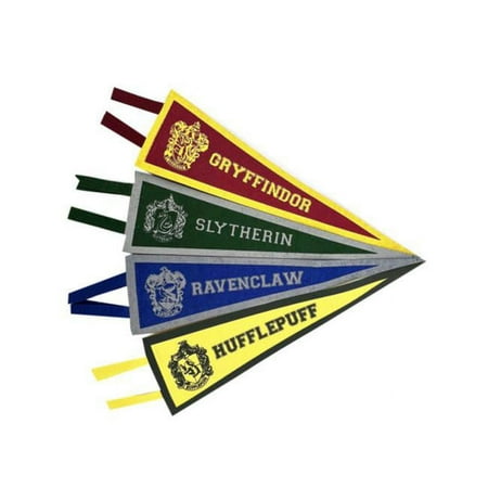 Kole Imports AA672-28 Harry Potter Decorative Banners, Pack of 4 - Case of 28