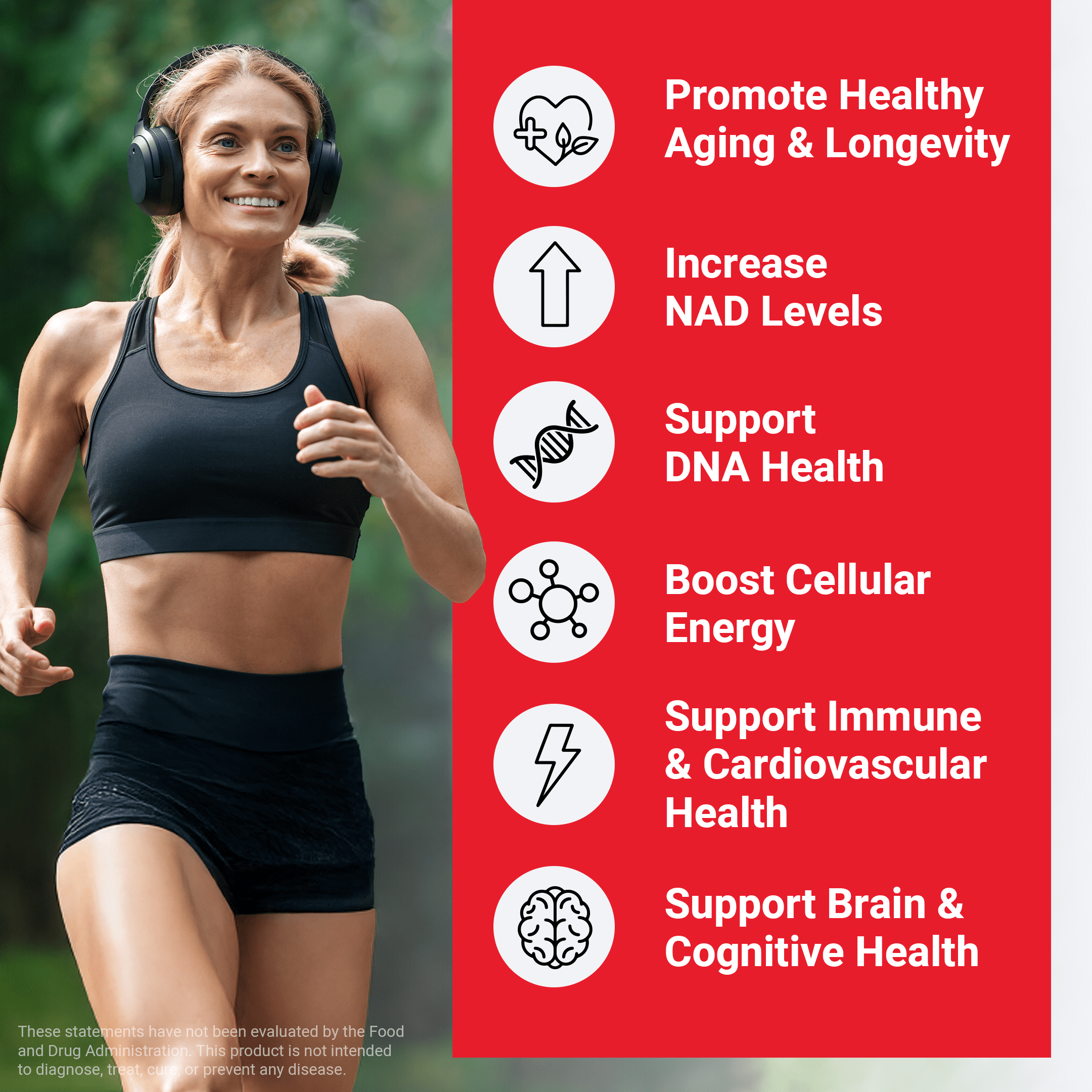 Force Factor NAD+ Longevity, Healthy Aging NAD Supplement with Resveratrol & Nicotinamide for Cellular Energy & Repair, Cognitive Health, 60 Capsules