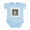 Sky Blue, variant on CafePress - Calavera Huerista Infant Creeper - Baby Light Bodysuit, Size Newborn - 24 Months