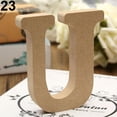 thumbnail image 2 of Ludlz Decorative Free-Standing Alphabet Letters Freestanding A-Z Wood Wooden Letters Alphabet Hanging for Children Kids Bedroom Wedding Birthday Party Home Decor, 2 of 7