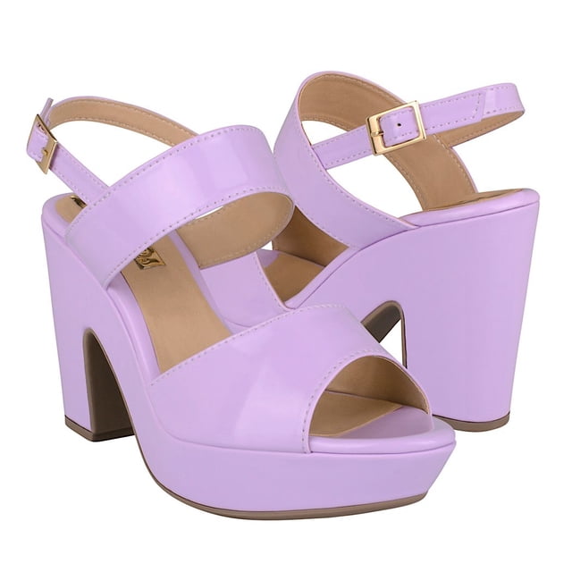 SANDALIAS DAMA STYLO 9014 CHAROL LILA Stylo 9014