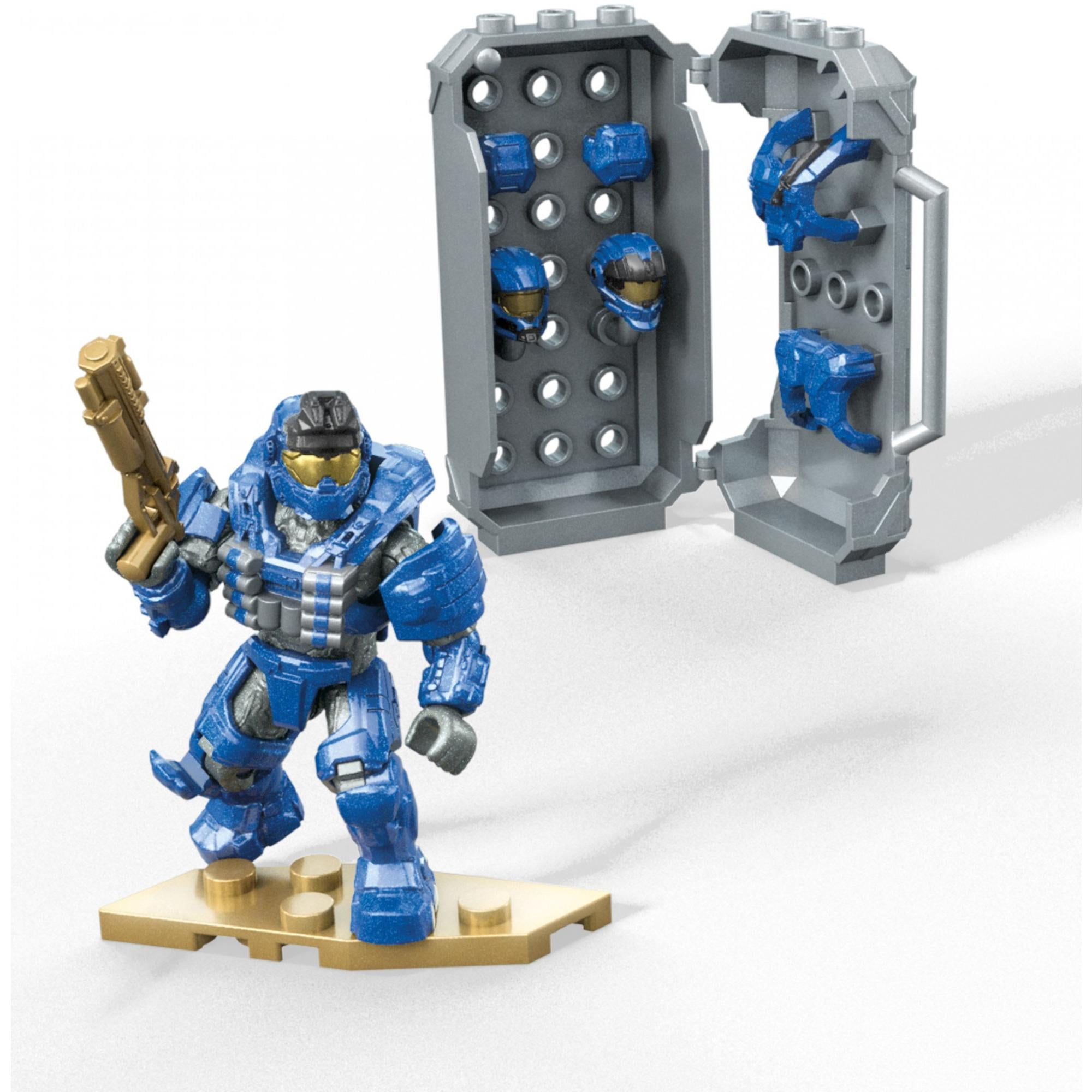 HALO MEGA CONSTRUX SPARTAN Mark IV blue Figure 2018 Battle for the Ark Series