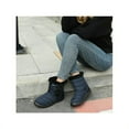 thumbnail image 3 of Snow Boots for Womens Winter  Warm Shoes Waterproof Fashion Mid Calf Outdoor Snow Boots, 3 of 10