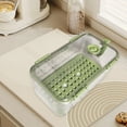 thumbnail image 6 of FashionCha Lockable Refrigerator Storage Box Fresh Preservation Box for Household Hotel Green, 6 of 9