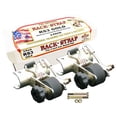 thumbnail image 1 of 2 Pack, Rack-Strap, The Original American Made Ladder Rack Tie-Downs, Round Mounting Bracket, RS3 Gold 2 Inch Diameter Round Mounting Bracket, Bolt Mounting Hardware, 1 of 7