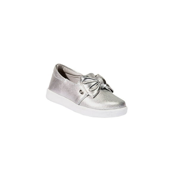 TENIS NIÑA COQUETA PIEL PLATA 157105Z LEON 157105Zp