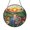 Acrylic 3.5 Inch, variant on Aesthetic Butterfly Sunset Stained Glass Suncatcher – Decorative Window Hanging