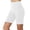 White, variant on Womens Workout Leggings Workout High Waist Comfy Elastic Band Solid Active Yoga Shorts Pants Solid Color Yoga Pants Leggings for Women