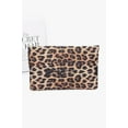 thumbnail image 5 of Nylon Leopard Metal Studded Clutch Bag, 5 of 5