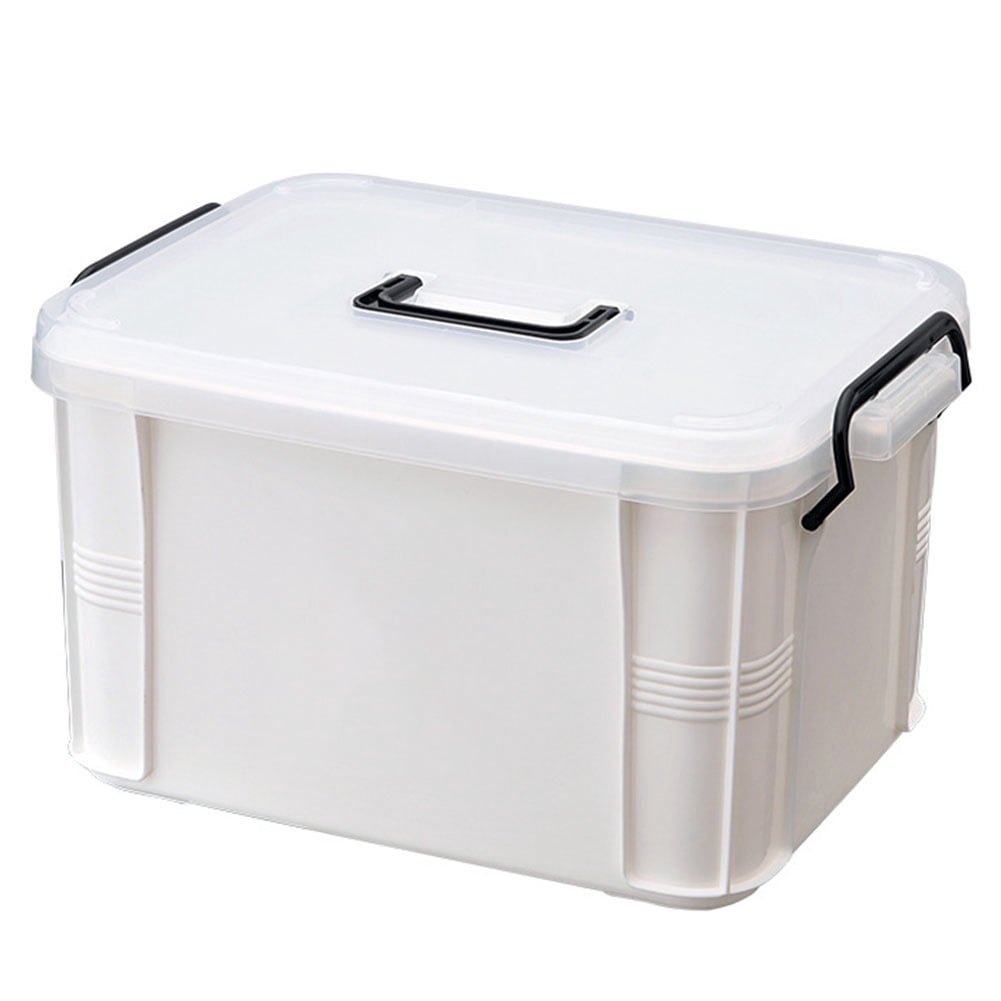 First Aid Kit Plastics Pouch Medicine Supplies Dust-proof Storage Cases Convenient Simple Style Household Supply Medical Case