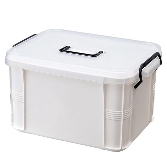 First Aid Kit Plastics Pouch Medicine Supplies Dust-proof Storage Cases Convenient Simple Style Household Supply Medical Case
