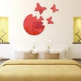 thumbnail image 1 of Xihbxyly Pegatinas Decorativas de Pared, Diseño de Espejo Acrílico Dorado, Plateado y Rojo, Elegante Diseño de Florero, Fáciles de Limpiar, Foco Visual para Decoración Del Hogar, La Oficina y La Sala, 1 of 6