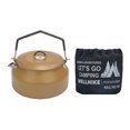 thumbnail image 1 of Hervidor Vajilla 1L 304 Acero Inoxidable Sólido para Viajes Al Aire Libre Camping, 1 of 9