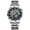 Silver Blue, variant on Men's stainless - steel strap watch, skeleton watch, European - American business - style minimalist quartz watch with water - resistance and luminous function