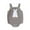 Grey, variant on Toddler Easter Outfit Boy Baby Girl Easter Romper Sleeveless Suspender Trousers Overalls First Easter Baby Girl Outfit 0-3 Months