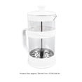 thumbnail image 5 of Yajisi 1000ml French Press Coffee Maker, Double Insulated Borosilicate Glass Coffee Pot for Home & Office, 8.7 x 5.5 x 4.3 in, 5 of 12