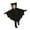 Black, variant on URMAGIC Kids Vampire Bat Costume, Boys Girls Cosplay Jumpsuit Children Black Cat Role Play Set 3-9 Years