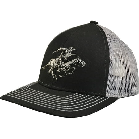 Winchester Mens Mesh Back Hat Black/Light Gray