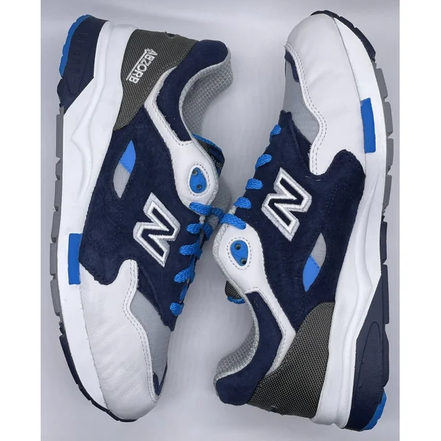 New Balance Mens 1600 Elite Edition 2015 White Blue CM1600CO Size 9.5 D NWOB DS
