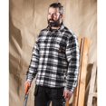 thumbnail image 2 of Scruffs - Camisa Cuadro para Hombre (Negro, Blanco) Scruffs UTRW8724_blackwhite, 2 of 5