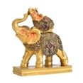 thumbnail image 3 of Estatua de , figuras de , esculturas de animales de resina, Feng Shui para mesa, mesita de noche, sala de estar, fiesta, inauguración, 3 of 8