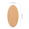 thumbnail image 5 of Mersess 20pcs Wooden Cutouts For Crafts Oval Wood Cutout Unfinished Painting Wooden Pieces Slices DIY Crafts Supplies, 5 of 10