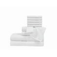 thumbnail image 6 of Cannon 100%  Turkish Cotton 100% Cotton  10 Piece Towel Set in White, All Season, Adult Size, OEKO-TEX Certified, 6 of 9