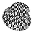 thumbnail image 3 of Bingfone Nautical Anchors1 Bucket Hat for Men Women,Packable Reversible Printed Sun Hats,Fisherman Outdoor Travel Hiking Beach Caps, 3 of 9