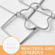 thumbnail image 4 of KAKOWELY 20Ud Base Metálica Abierta Para Charms De Collar Pulsera Y Llavero Con, 4 of 8