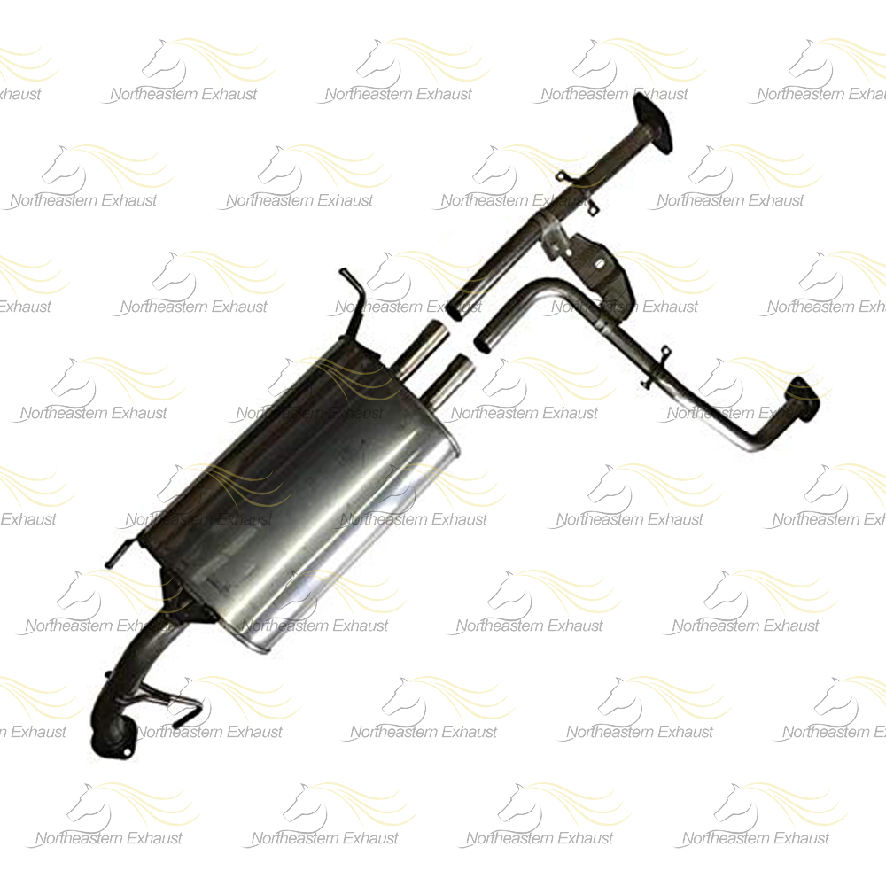 Northeastern Exhaust Stainless Steel Complete Exhaust System for 2002–2003 Infiniti QX4 & 2002–2004 Nissan Pathfinder 3.5L | Direct-Fit Replacement