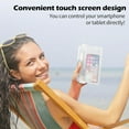 thumbnail image 5 of Waterproof Pouch with Adjustable Waist Strap, Waterproof Dry Bag, Keeps Cell Phones and Valuables Safe and Dry, Perfect for Kayaking, Beach, Camping and Swimming, 5 of 6