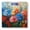 Color1831, variant on High Precision Body Weight Scale Smart Bathroom Scales with Large LCD Display(400lbs),Decorative for Bedroom-Abstract Blue Rose Spiral Vortex Swirling In The Ocean