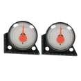 thumbnail image 4 of Clispeed 2Pcs Black Inclinometer Digital Level Tool for Measurement Use in Telecommunications and Construction, 4 of 8