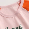 thumbnail image 5 of Viluyesy Girls Graphic Tee, Cotton Crew Neck Short Sleeve Summer Causal Raglan T-Shirt Pink 1T, 5 of 5
