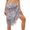 Blue, variant on Fesfesfes Women Skirt Printing Beach Wrap Sarong Cover Up Chiffon Swimsuit Wrap Skirts