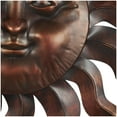 thumbnail image 4 of DecMode Bronze Metal Sun Wall Decor with Smiling Face and Curved Rays, 4 of 7