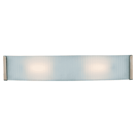 

Wall Sconces 2 Light Fixtures With Brushed Steel Finish Metal Material Module Type 25 26 Watts