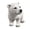 B002- Style B, variant on Cute White Polar Bear Resin Decor Figurine, Home Decorations, Coffee Table Centerpiece Decor, Shelf Decorations, Lifelike Detailed Wildlife Accent Piece for Indoor Household Room