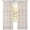 Cream, Taupe, Gray, variant on Navy Buffalo Plaid Sheer Curtains 72 Inches Long, White Blue Farmhouse Modern Striped Light Filtering Window Curtains for Living Room, Rod Pocket Voile Sheer Curtain Drapes, 52"W x 72"L, 2 Panels