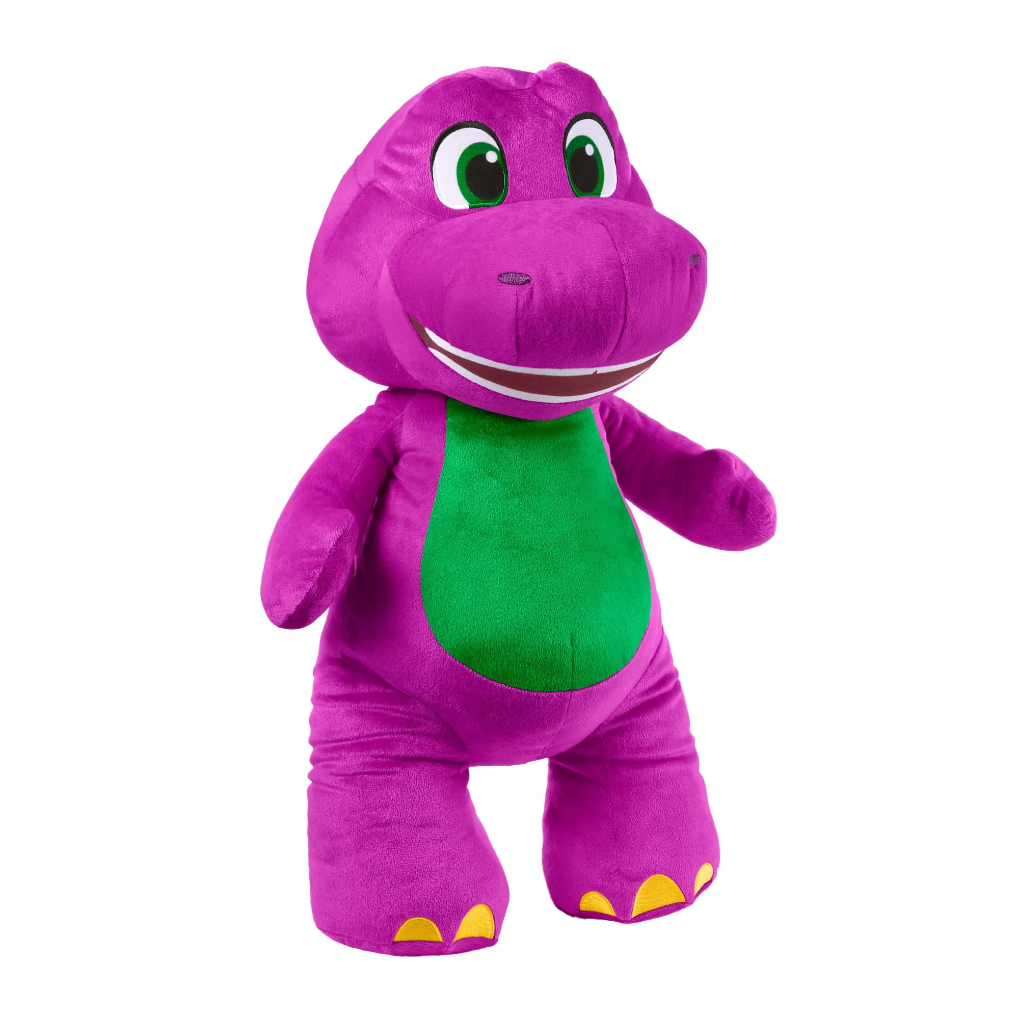 【楽ギフ_包装】 World Barney's Fisher-Price Jumbo 26-inch Plush, Barney ぬいぐるみ