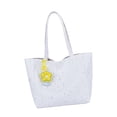 thumbnail image 3 of Bolso tote para mujer, ligero, ideal como regalo, bolso de mano grande y moderno para los artículos esenciales de vacaciones. Blanco, 3 of 8