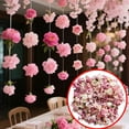 thumbnail image 2 of Artificial Flowers Roses Flowers Heads For Crafts DIY Home Spring Garden Wildflower Garland Hanging Decoration Small Rose Fabric Flower Heads, 2 of 9