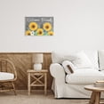 thumbnail image 2 of Stupell Welcome Friends Garden Florals Botanical & Floral Painting Wall Plaque Unframed Art Print Wall Art, 2 of 6