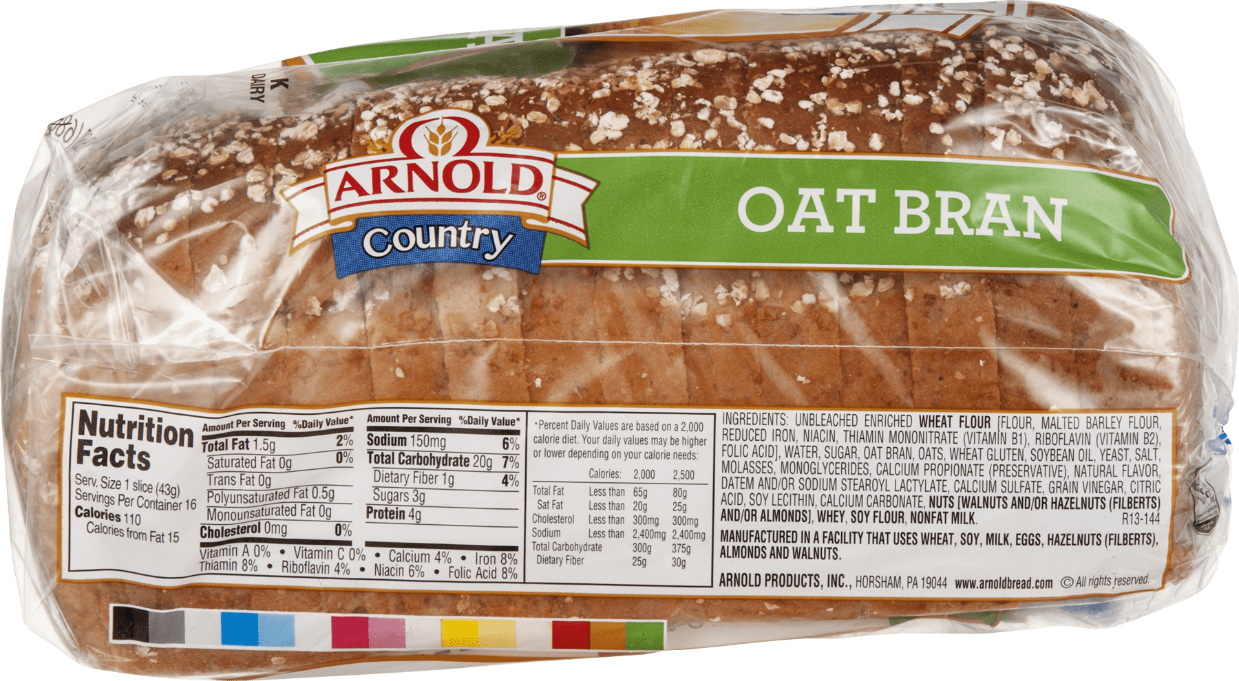 oat bran bread brands