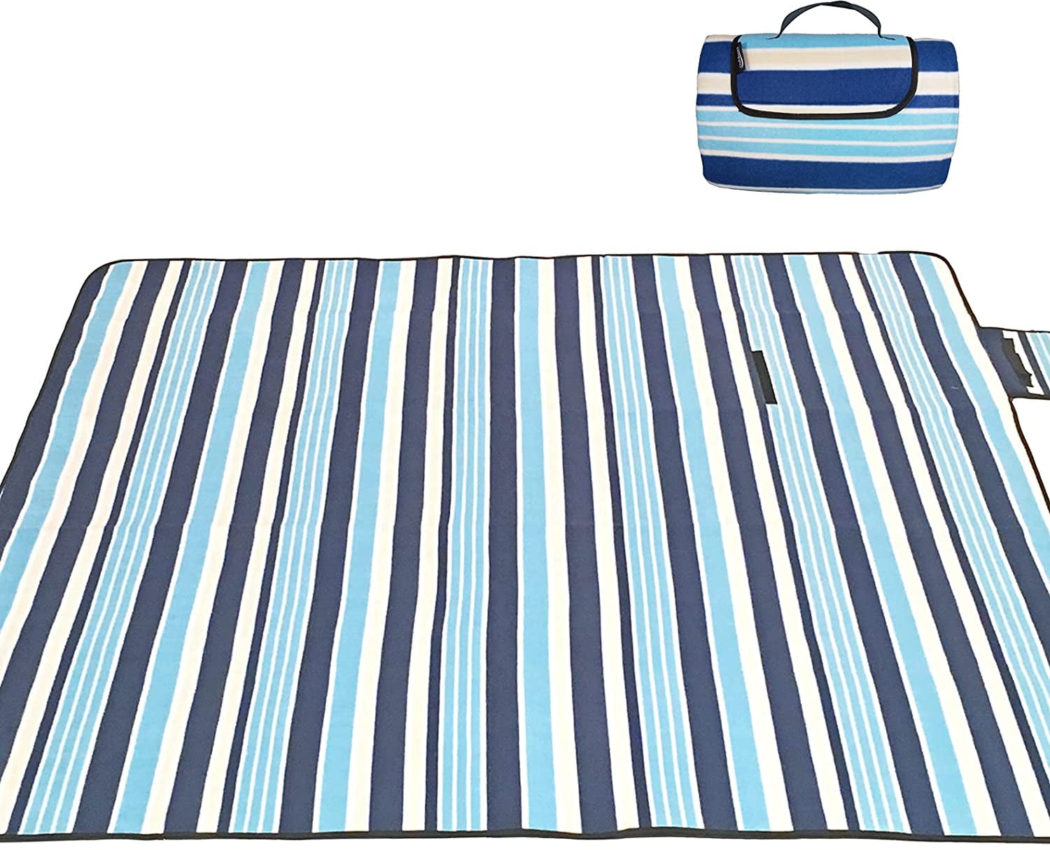 ANJ Outdoors XXL 3-Layer Waterproof Outdoor Blanket / Picnic Blanket for Picnic, Beach and Camping