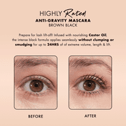 Milani Highly Rated Anti-Gravity Mascara, Brown Black