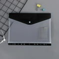 thumbnail image 6 of Fmxomd 6 Pack File Folders, 11 Ring Binder Folders with Pockets, Plastic Envelopes, Clear Folder for Documents with Label, 3 Ring Binder Pocket Organizer Letter Size A4 Size, 6 of 9