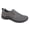Gray, variant on PDQ Adults Real Suede Ryno Slip-On Casual Trainers