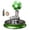Green, variant on Solar Rotating Soccer Ball Aromatherapy Diffuser Ornament Solar Powered 360° Rotating Car Air Freshener With Essential Oil And Pad For Car Interior Decoration(Blue-One Size)