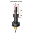 thumbnail image 2 of relayinert 1pc Pressure Washer Adapter Foam Nozzle Adapter Car Accessories Washing Type E 1Set, 2 of 6